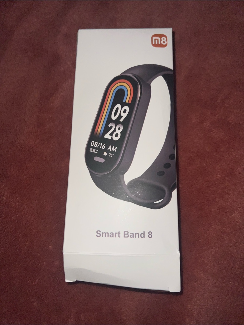 Smart Band 8 Fitness Tracker – Black